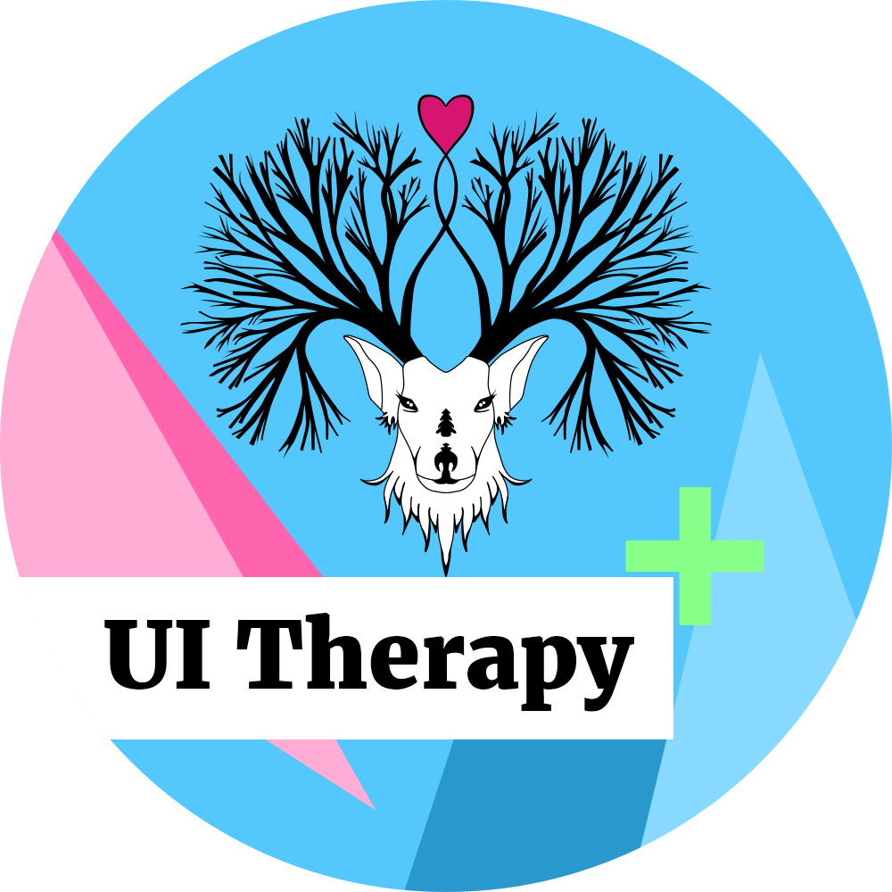 White Hart - UI Therapy Logo - Pastel